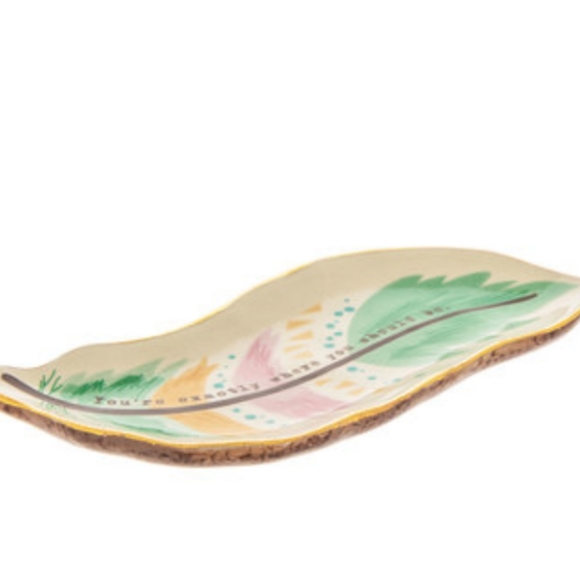 Jewelry - Feather Jewelry Dish 💗